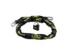 Bezpečnostní řetěz na motorku BW GKM s visacím zámkem Gamma